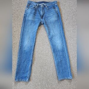 Levis 505 Wide Fit Jeans, Size W34 L34 - Blue